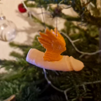 Mô hình trang trí cây thông Noel "Flying Cock"