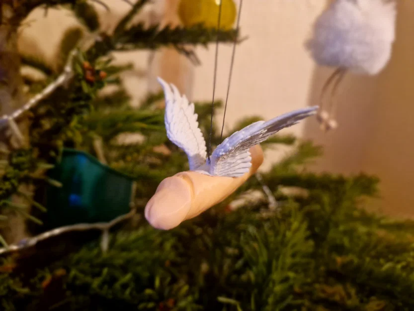 Mô hình trang trí cây thông Noel "Flying Cock" - Image 3