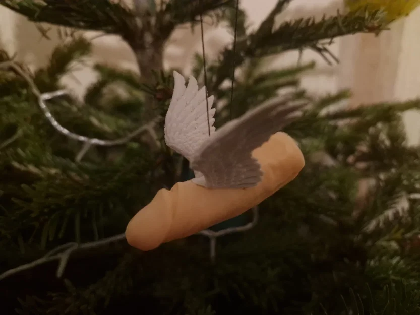 Mô hình trang trí cây thông Noel "Flying Cock" - Image 4