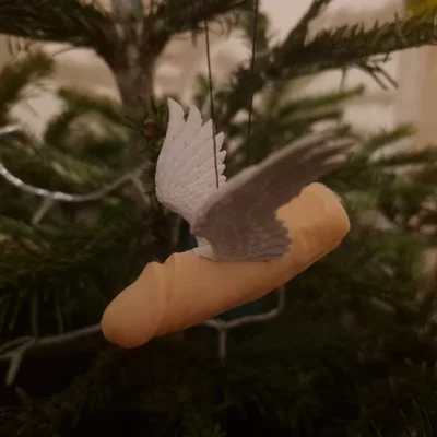 Mô hình trang trí cây thông Noel "Flying Cock"