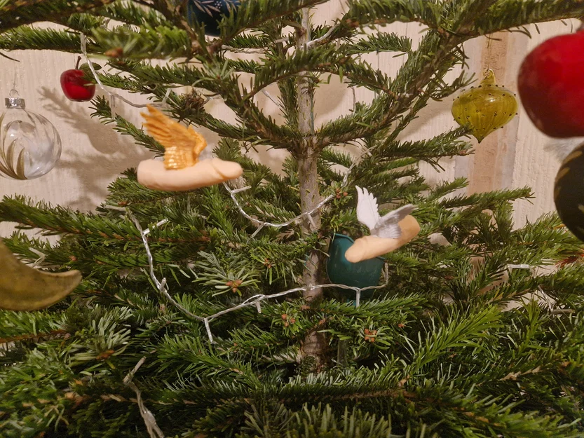 Mô hình trang trí cây thông Noel "Flying Cock" - Image 5