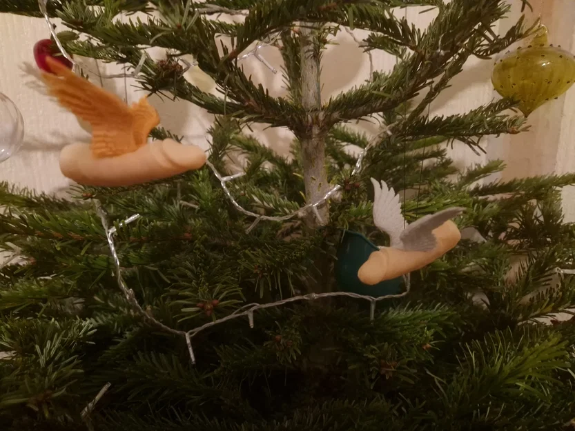 Mô hình trang trí cây thông Noel "Flying Cock" - Image 6