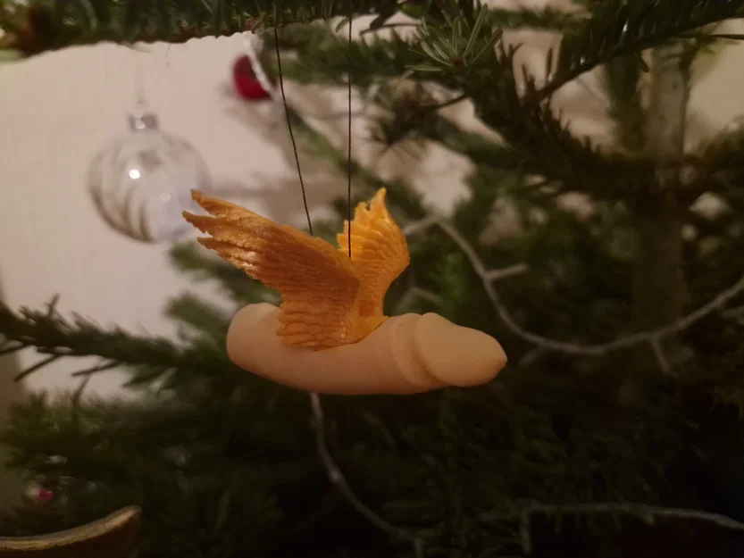 Mô hình trang trí cây thông Noel "Flying Cock" - Image 8