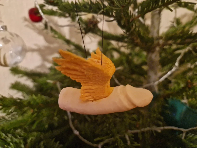 Mô hình trang trí cây thông Noel "Flying Cock" - Image 9