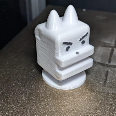 Mô hình Doge từ The Battle Cats - Đồ chơi in 3D cực xinh