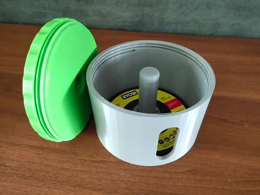 Hộp đựng đĩa máy mài góc (Angle grinder disc holder) - Image 1