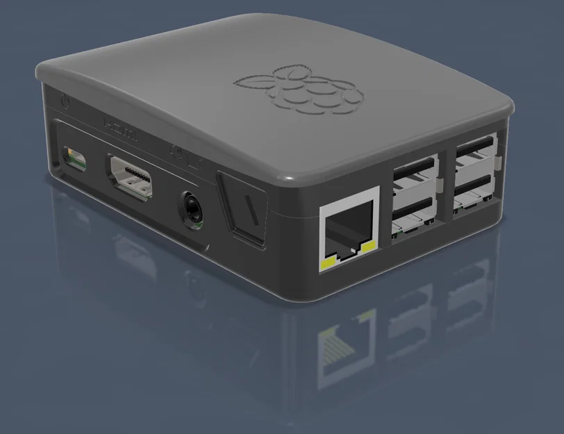 Bộ vỏ case 3 mảnh cho Raspberry Pi 3B (Không cần ốc vít) - Image 1