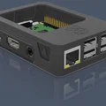 Bộ vỏ case 3 mảnh cho Raspberry Pi 3B (Không cần ốc vít) - Thumbnail 2