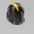 Mũ Bảo Hiểm Helldiver Mandalorian (Helldiver Mandalorian Helmet Mashup) - Thumbnail 1