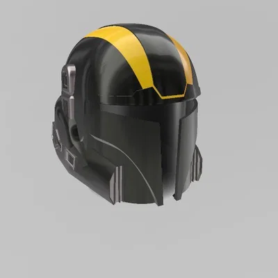 Mũ Bảo Hiểm Helldiver Mandalorian (Helldiver Mandalorian Helmet Mashup)