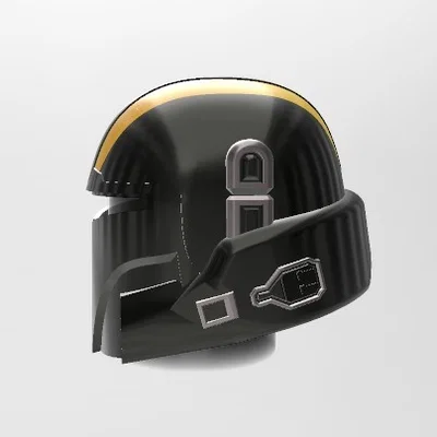 Mũ Bảo Hiểm Helldiver Mandalorian (Helldiver Mandalorian Helmet Mashup)