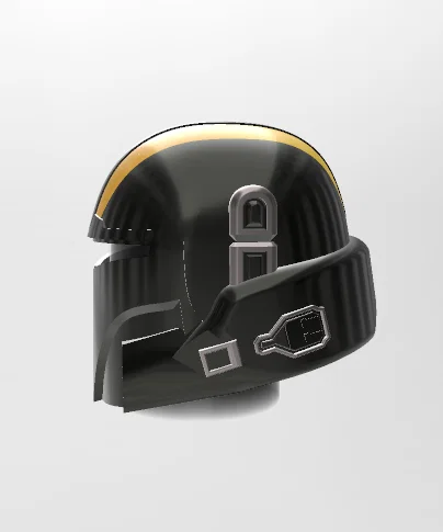 Mũ Bảo Hiểm Helldiver Mandalorian (Helldiver Mandalorian Helmet Mashup) - Image 3