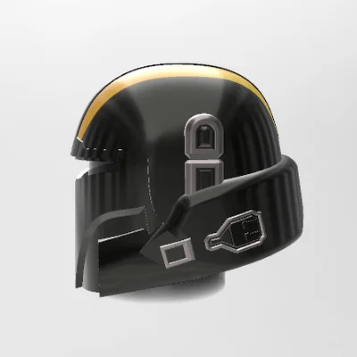 Mũ Bảo Hiểm Helldiver Mandalorian (Helldiver Mandalorian Helmet Mashup)