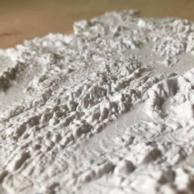 Mô hình địa hình 3D đất nước Slovenia sắc nét - STL file