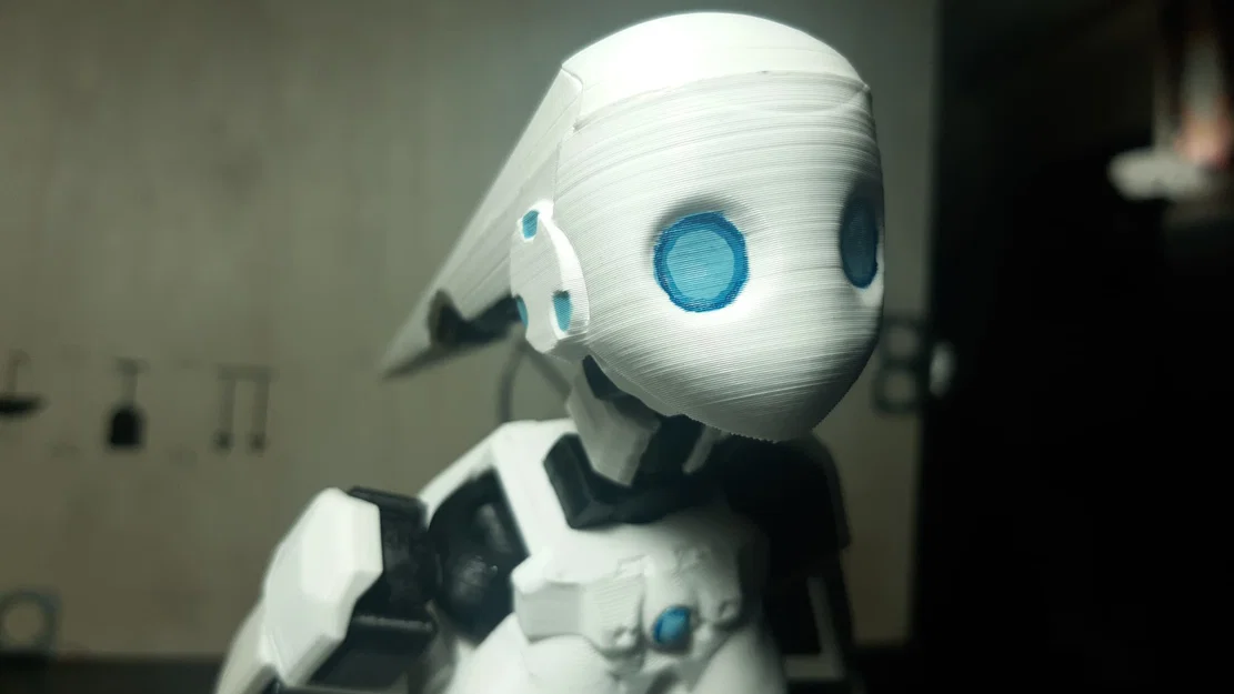 Đầu robot nữ cho DUMMY 13 - Phụ kiện in 3D tùy chỉnh đẹp mắt - Image 3