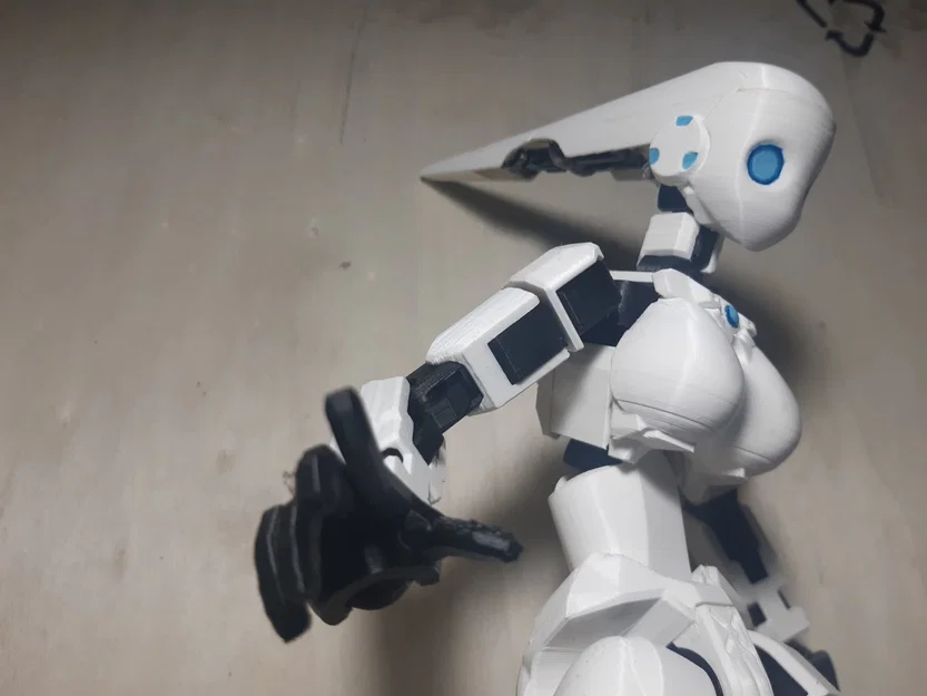 Đầu robot nữ cho DUMMY 13 - Phụ kiện in 3D tùy chỉnh đẹp mắt - Image 4