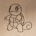 Mô hình trang trí tường Squirtle Pokemon (Wall Art) độc đáo - Thumbnail 1