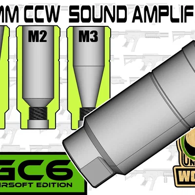FGC-6: Sound Amplifier 14mm CCW cho airsoft