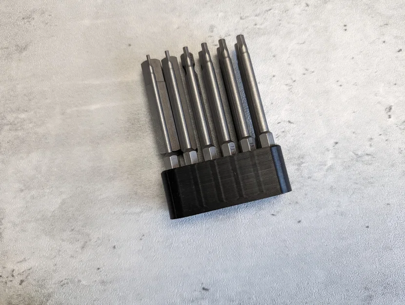 Khay Đựng Đầu Vít Lục Giác (Hex Bit Holder) 1/4 Inch Gọn Gàng - Image 2