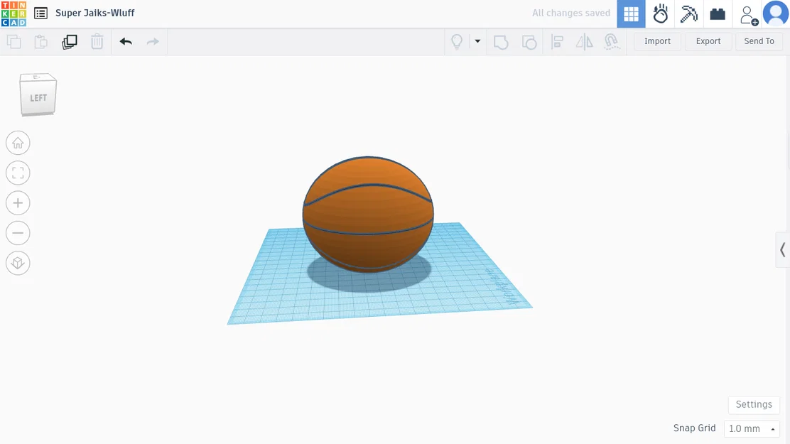 Mô hình quả bóng rổ 3D - Thiết kế trang trí bàn làm việc độc đáo - Image 2