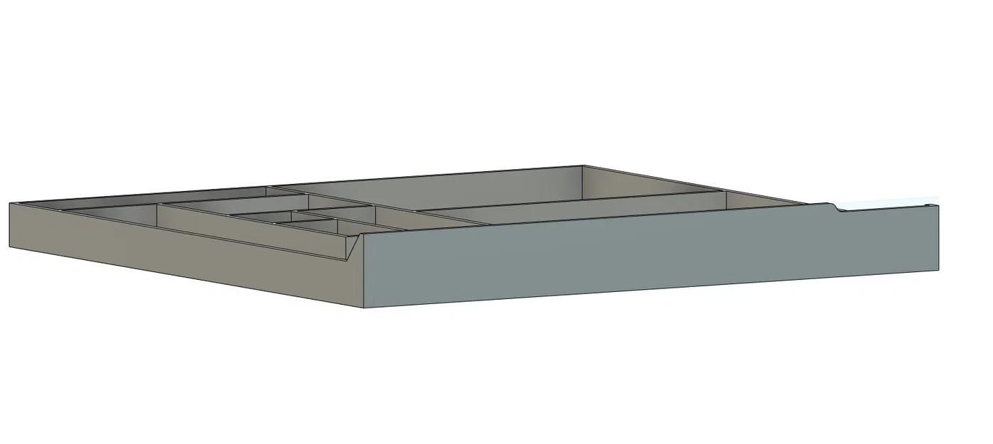 Khay dụng cụ trượt gầm máy in K1 MAX (K1 MAX tool tray) - Image 1
