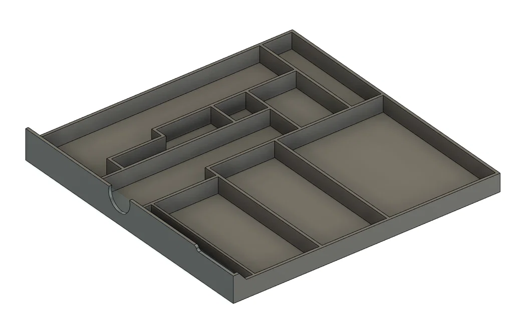 Khay dụng cụ trượt gầm máy in K1 MAX (K1 MAX tool tray) - Image 4