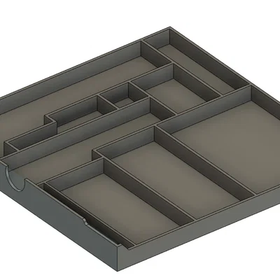 Khay dụng cụ trượt gầm máy in K1 MAX (K1 MAX tool tray)