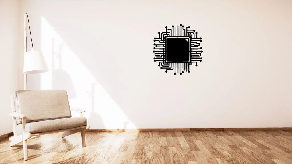 Trang trí tường hình Processor - Image 1