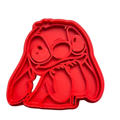 Khuôn cắt bánh quy hình Stitch (Stitch Cookie Cutter) in 3D độc đáo