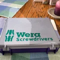 Hộp Rugged Wera Screwdriver Set Case (Logo nhiều màu + khay 6 tua vít) - Thumbnail 2