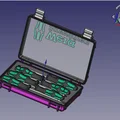 Hộp Rugged Wera Screwdriver Set Case (Logo nhiều màu + khay 6 tua vít) - Thumbnail 4