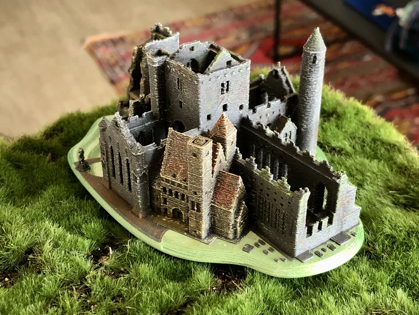 Rock of Cashel – Ireland (Mô hình 3D in được, không cần support) - Image 1