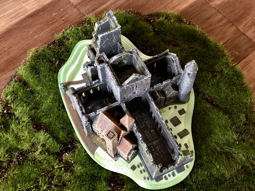 Rock of Cashel – Ireland (Mô hình 3D in được, không cần support) - Image 3