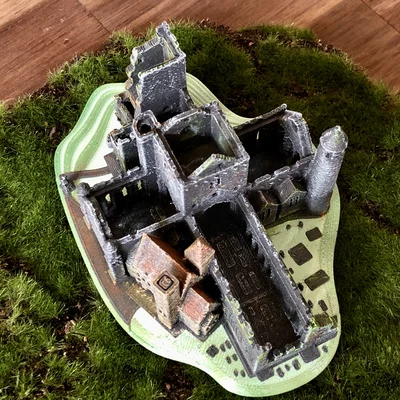 Rock of Cashel – Ireland (Mô hình 3D in được, không cần support)
