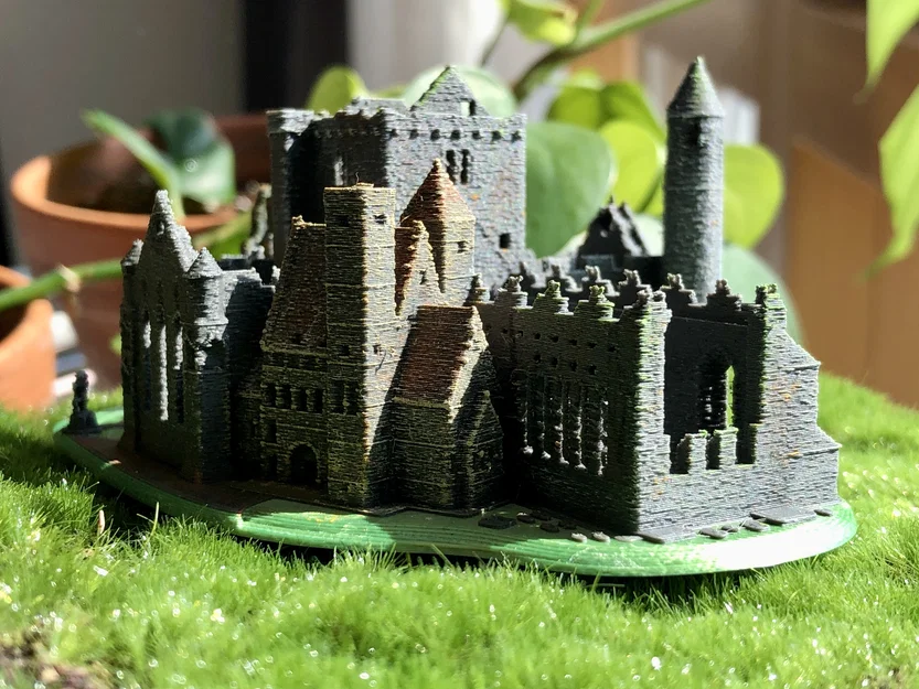 Rock of Cashel – Ireland (Mô hình 3D in được, không cần support) - Image 4