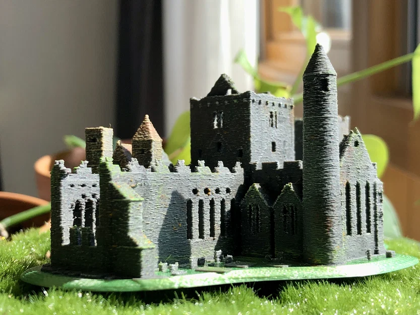 Rock of Cashel – Ireland (Mô hình 3D in được, không cần support) - Image 5