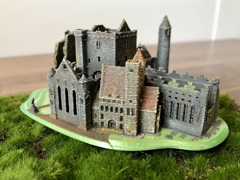Rock of Cashel – Ireland (Mô hình 3D in được, không cần support) - Image 6