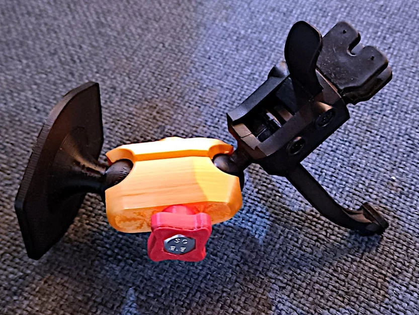Ngàm dual ball-joint (RAM mount) tùy biến - Image 1