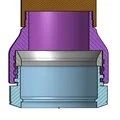 Adapter Kingrinder K6 sang Basket Picopresso - Thumbnail 2