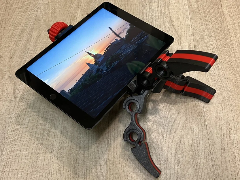 Tripod kẹp dạng khớp cho tablet và điện thoại - Image 1