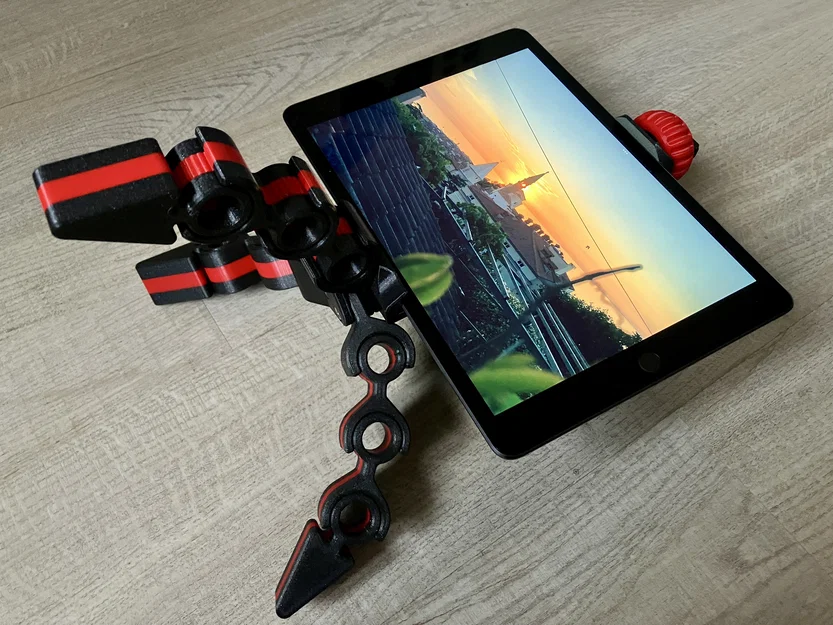 Tripod kẹp dạng khớp cho tablet và điện thoại - Image 6
