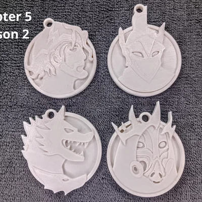 Bộ sưu tập huy hiệu Fortnite Medallion 3D cực chất cho game thủ