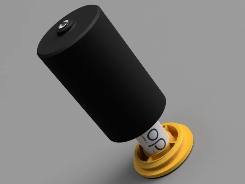 Bộ chuyển AA sang pin D (AA to D battery adapter) - Image 1