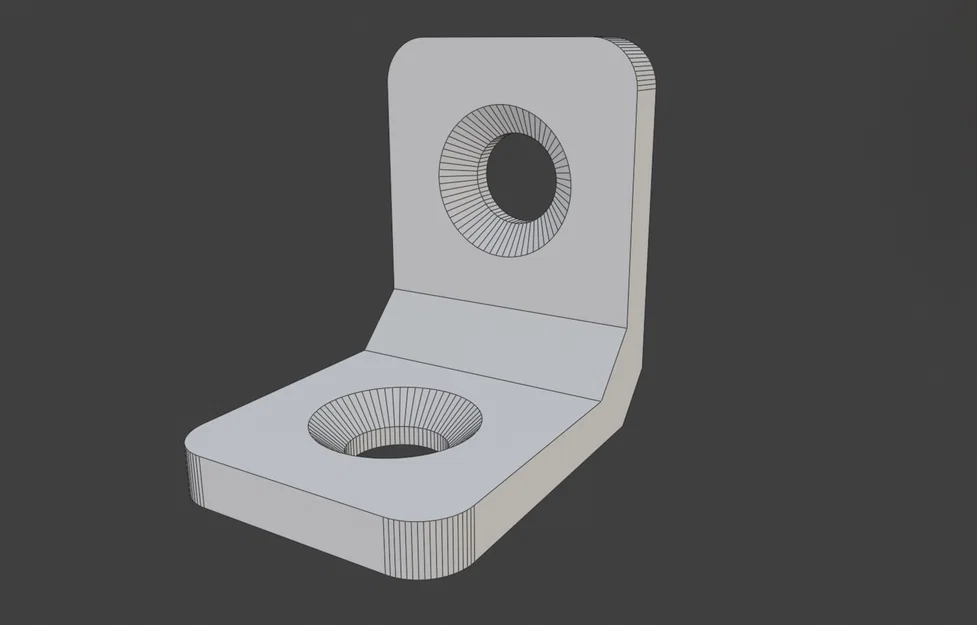 Ke góc vuông 15x20x2mm – Phụ kiện in 3D gia cố cực kỳ chắc chắn - Image 1