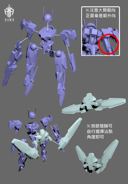 Mô hình in 3D GundNode - Gundam: The Witch from Mercury - Image 8