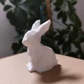 Thỏ Phục Sinh Low Poly 2 - Thumbnail 4
