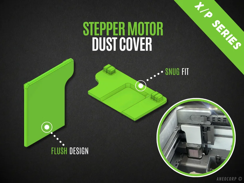 Nắp Chắn Bụi Stepper Motor - Dòng X/P - Image 1