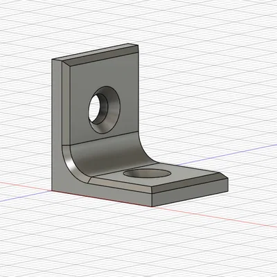 Ke góc vuông (L-bracket) 90 độ hỗ trợ lắp ráp nội thất DIY