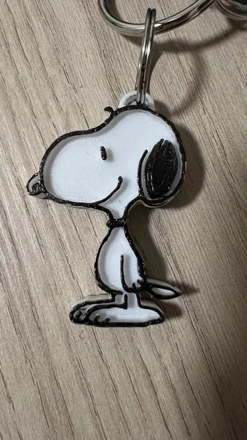Móc khóa Snoopy (Snoopy keychain) - Image 3