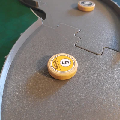 Đường đua búng đĩa (Race Track for Flicking Disks)